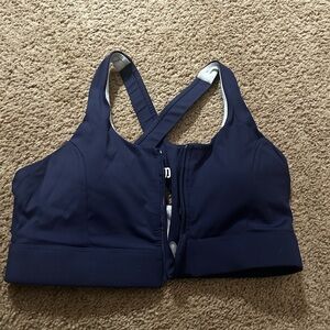 Women's Navy Sports Bra